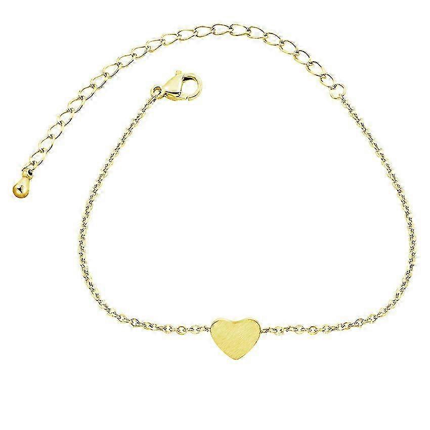 Goudkleurige hartarmband