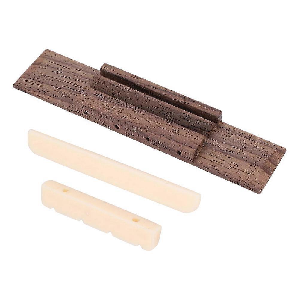Ukulele Nut Bridge Plain Ukulele Fittings For Music Practice String Stabilization 1Set
