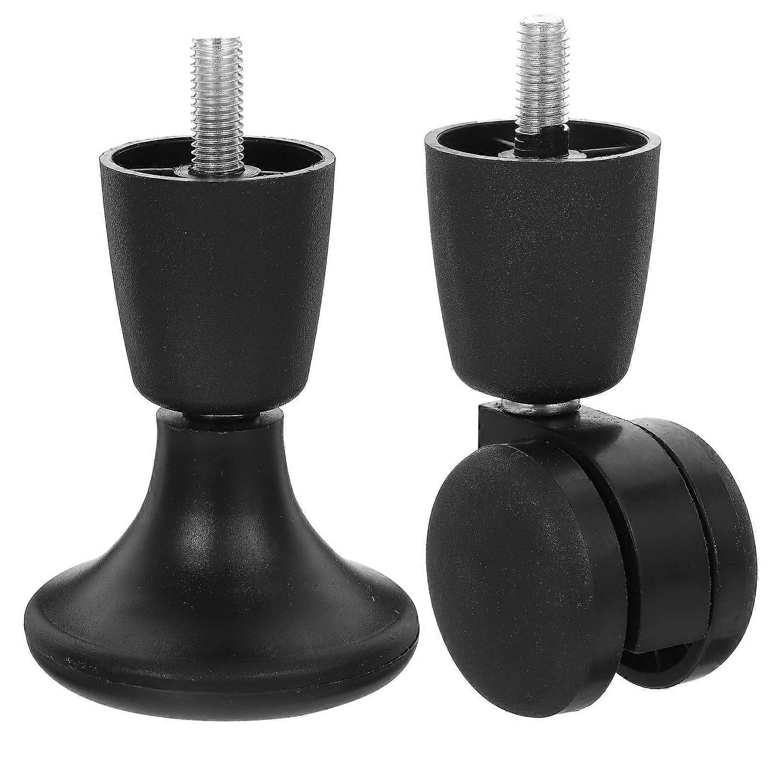 Chair Wheels Replacement 360 Degree Rotation Office Environment Iron 2Pcs