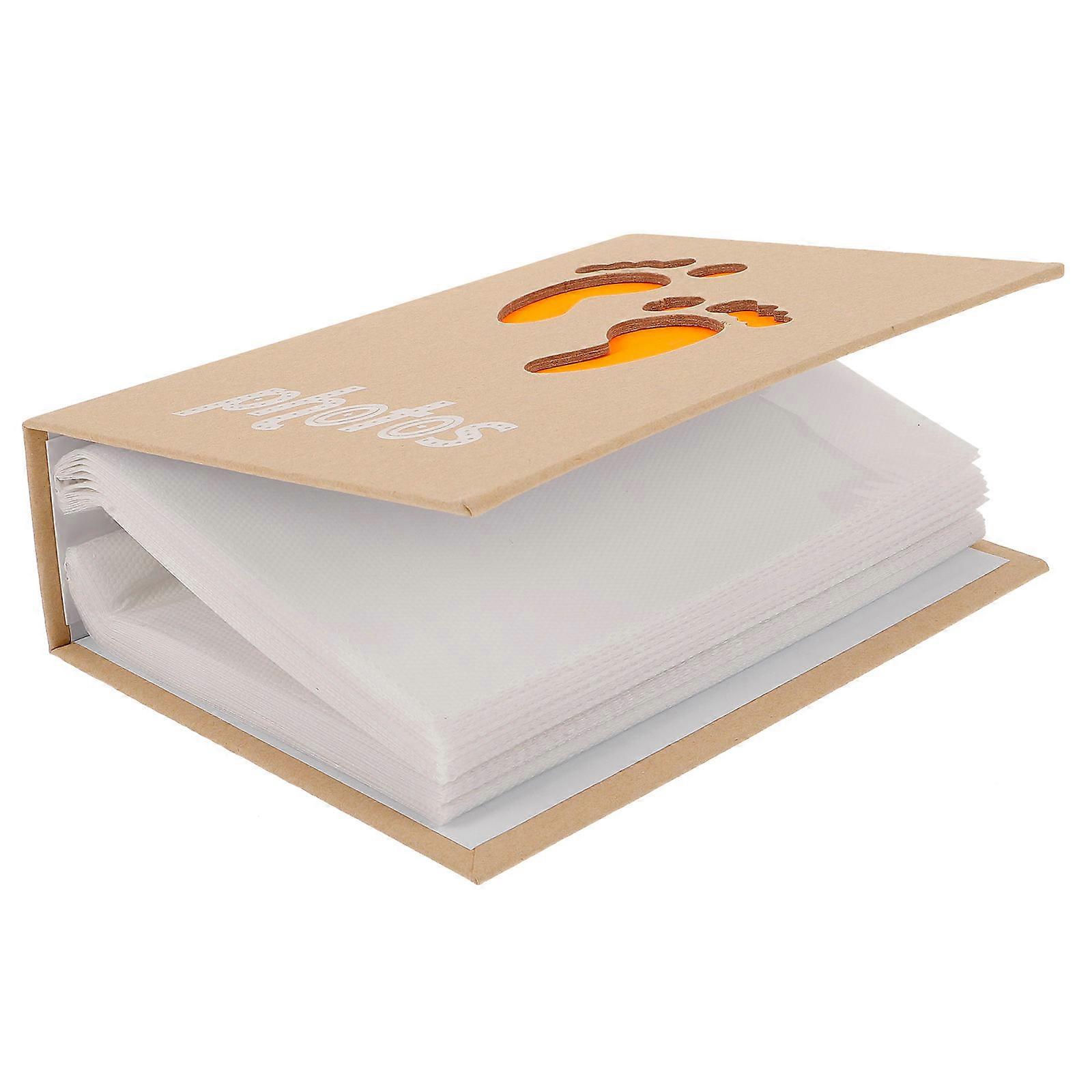 Baby Photo Album with 100 Pockets for Daily Use Durable Paper PP Material