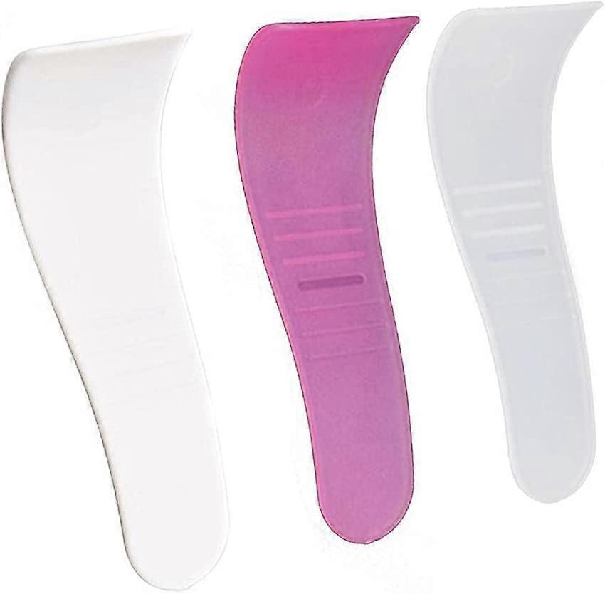 Portable Hair Wax Spatulas Pack of 5 - Non-Stick Reusable Wax Applicators in Assorted Colors for Hair Removal