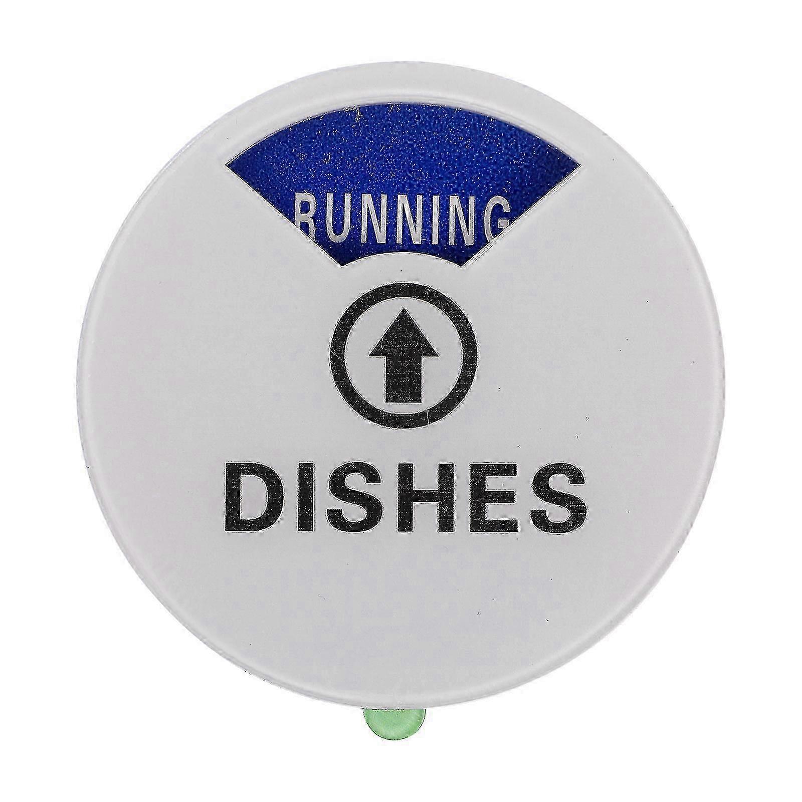 食器洗い機のマグネットインジケーターサインは、清潔で汚れた状態を表示