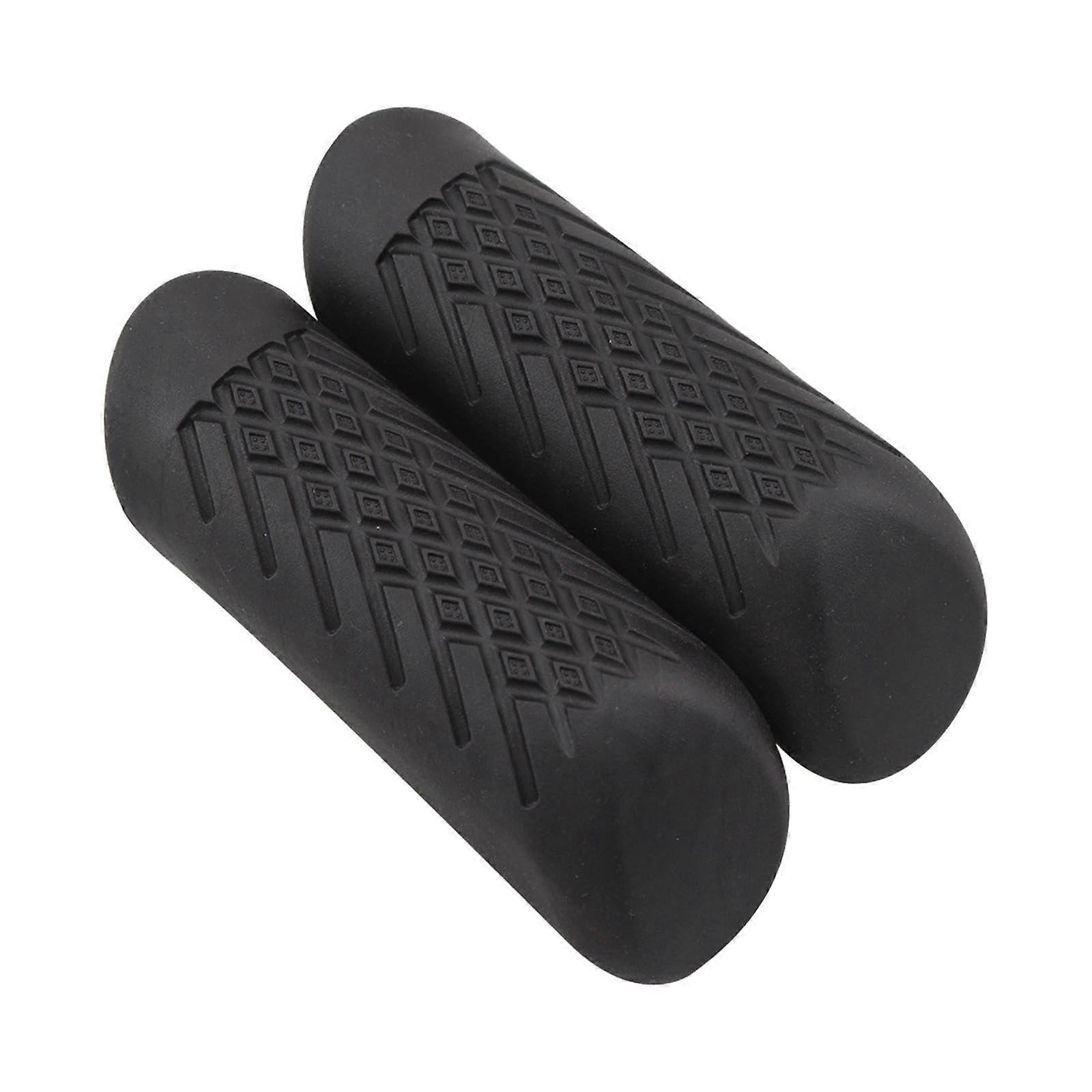 2 Pieces Motorcycle Crash Bar Front Guards Black