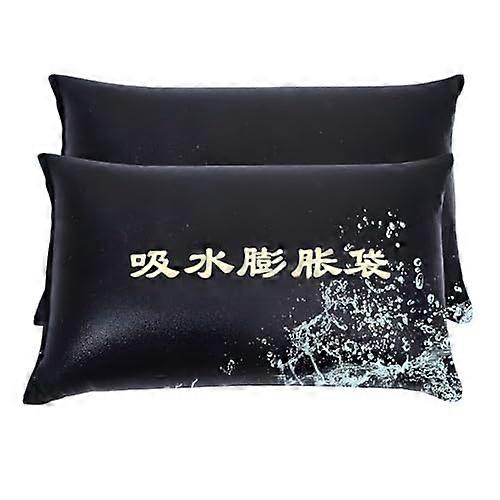 Hochwasserbarrieren Wasseraktivierte Sandsäcke Schwarz 40x80cm 10er-Pack Automatischer Wasseraufnahme Schutz