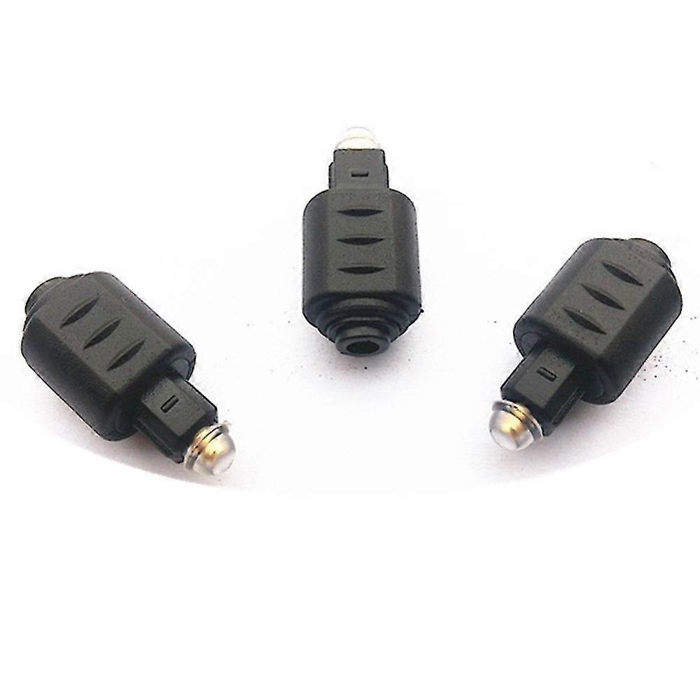2025 Optical Toslink Plug 3.5mm Female Mini Jack To Digital Toslink M Audio Adapter