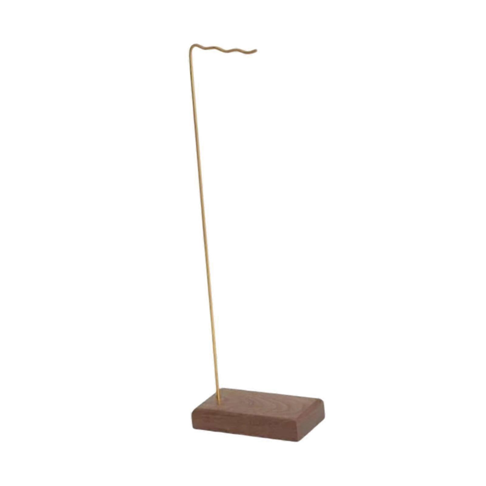 Wind Chime Stand, Necklace Display Stand, Wooden Wind Chime Shelf Decor, Versatile Wind Chime Holder, Ornament Brush Hanging Shelf