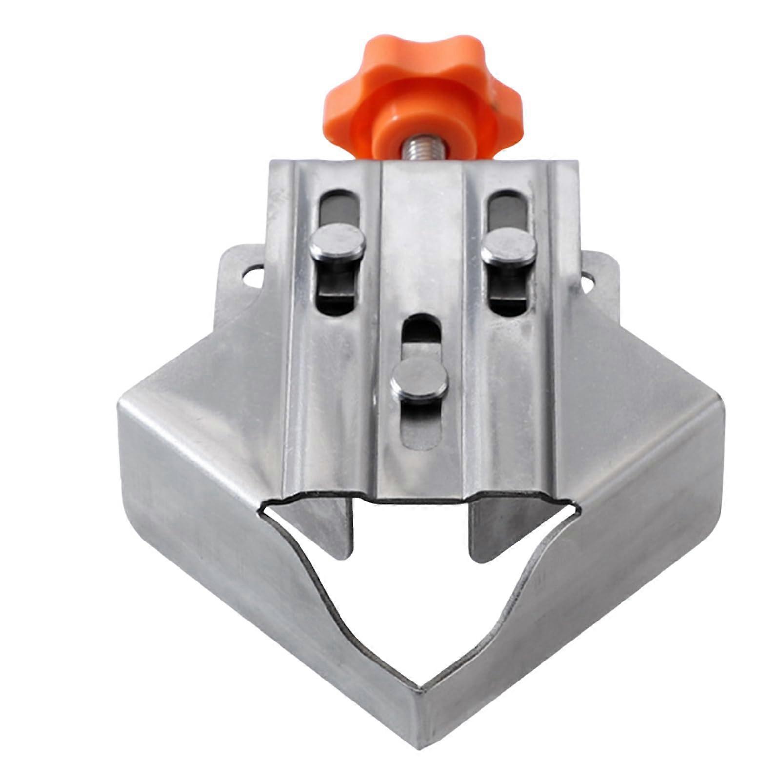 Angle Tensioner 90 Degree Stainless Steel Alloy, Single Handle Right Angle Clamp for Woodworking and Welding Projects