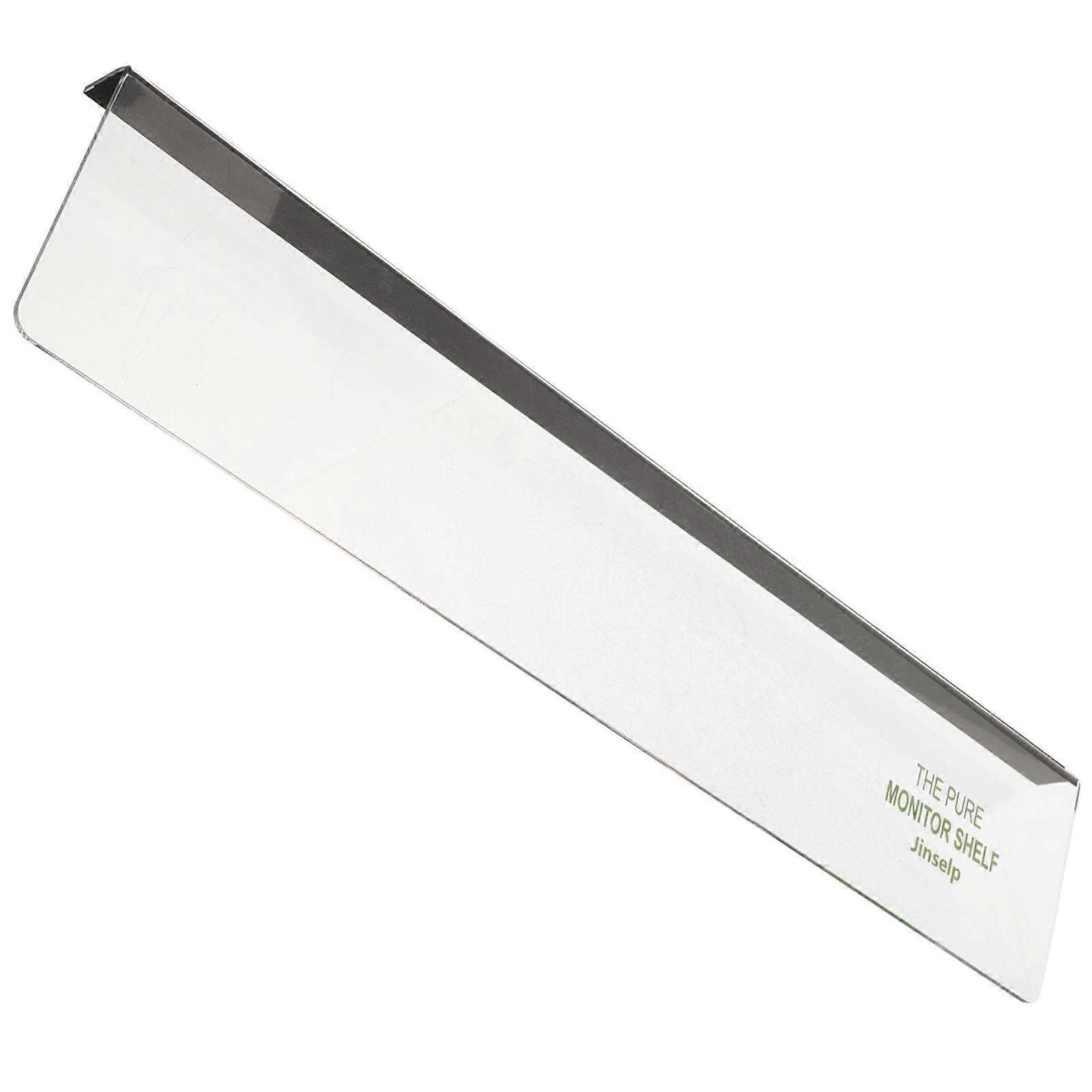 Computer Message Board Desktop Note Clear and Elegant Design Light Grey Strong Stickiness 1Pack