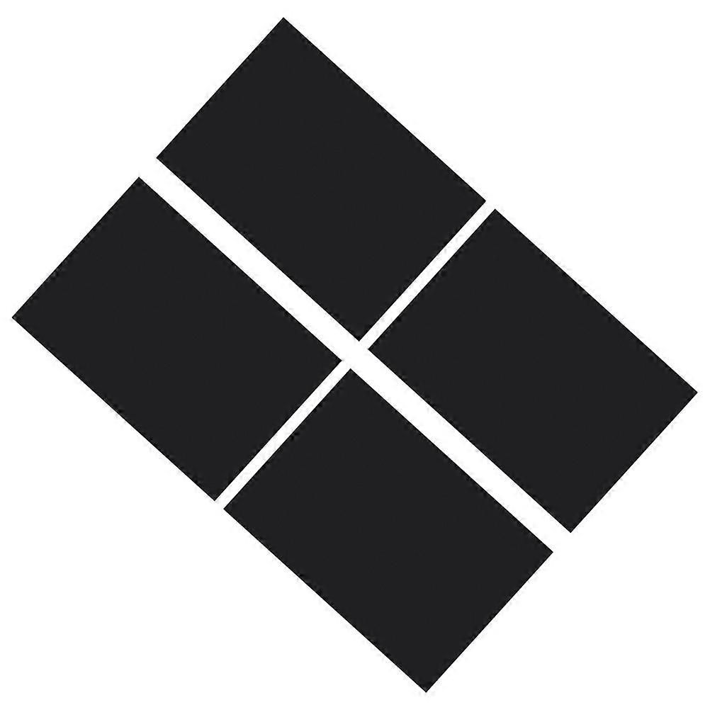 Vehicle Bumper Stickers Adhesive Application Weather Resistant Rectangular Shape 29.70X21.00X0.05CM 4Pcs