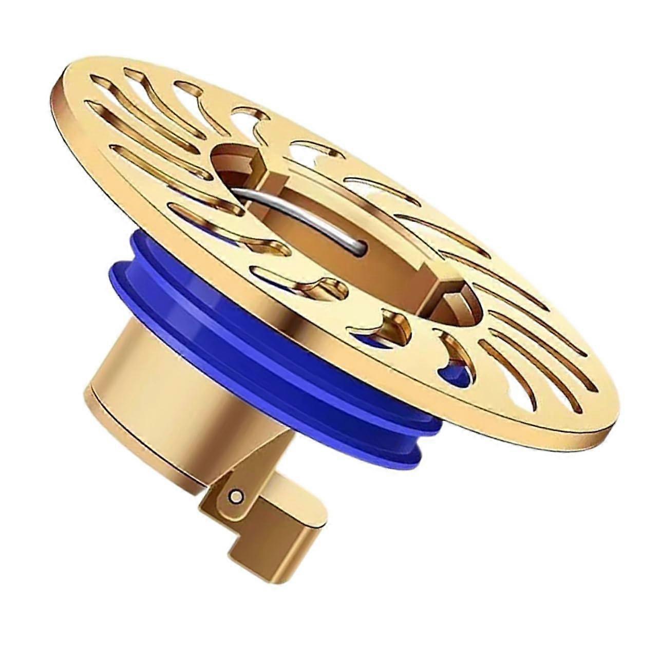 Floor Drain Filter for Bathroom Hair Sieve with Reverseseal Technology, Drain Plug for Shower and Bathtub, Odor Stopper, High Quality Drain Cover