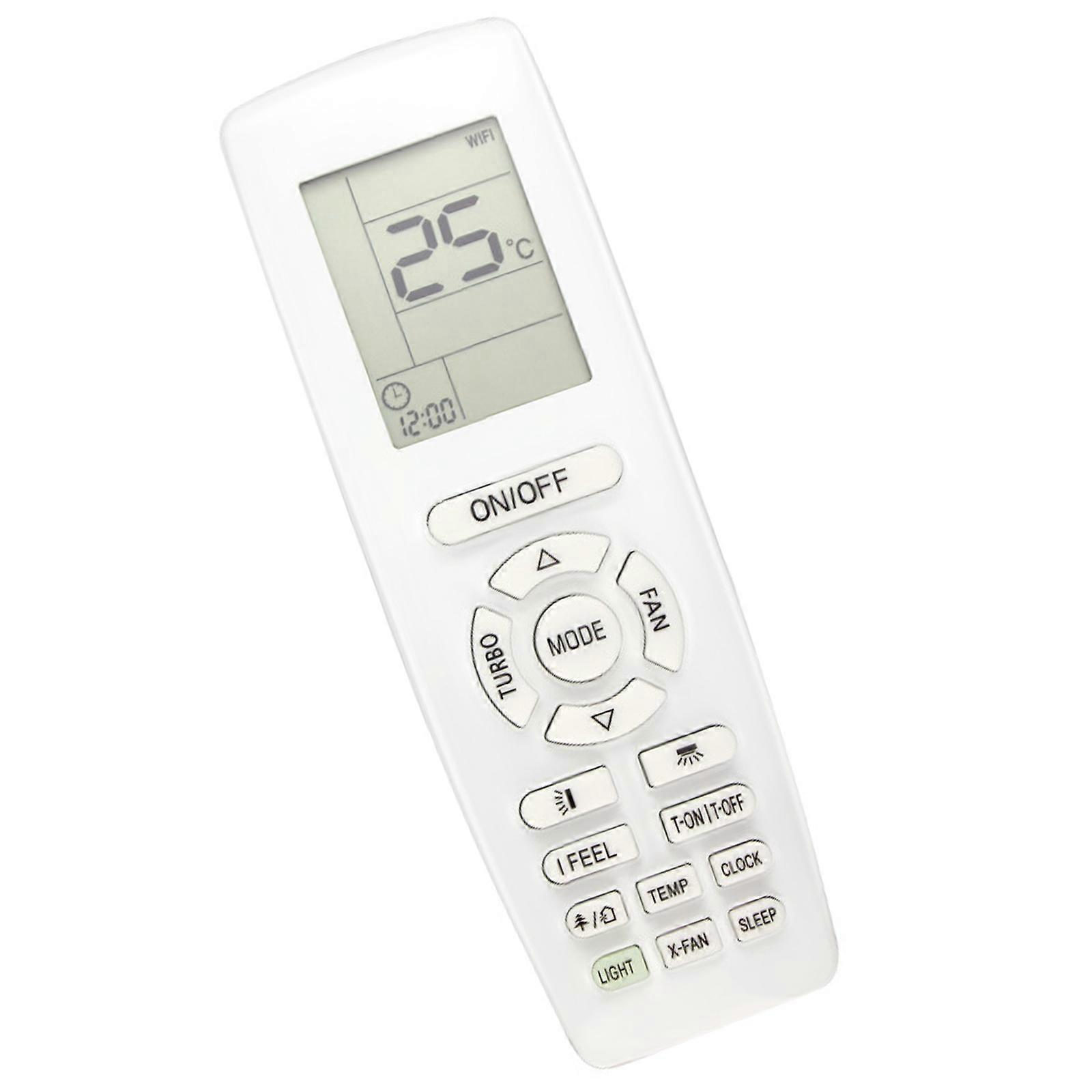 Quick Response Remote Reasonable Key Layout Wide Compatibility Enhances Durability for GMV-N71G/A2A-K GMV-N22G/A4A-K Multicolor