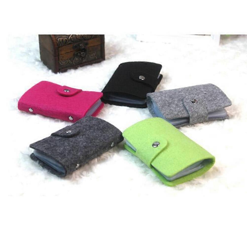 Card Case Card Holder Portable Name Card Organizer Men Women 4.3×3.1×0.4in 1Set