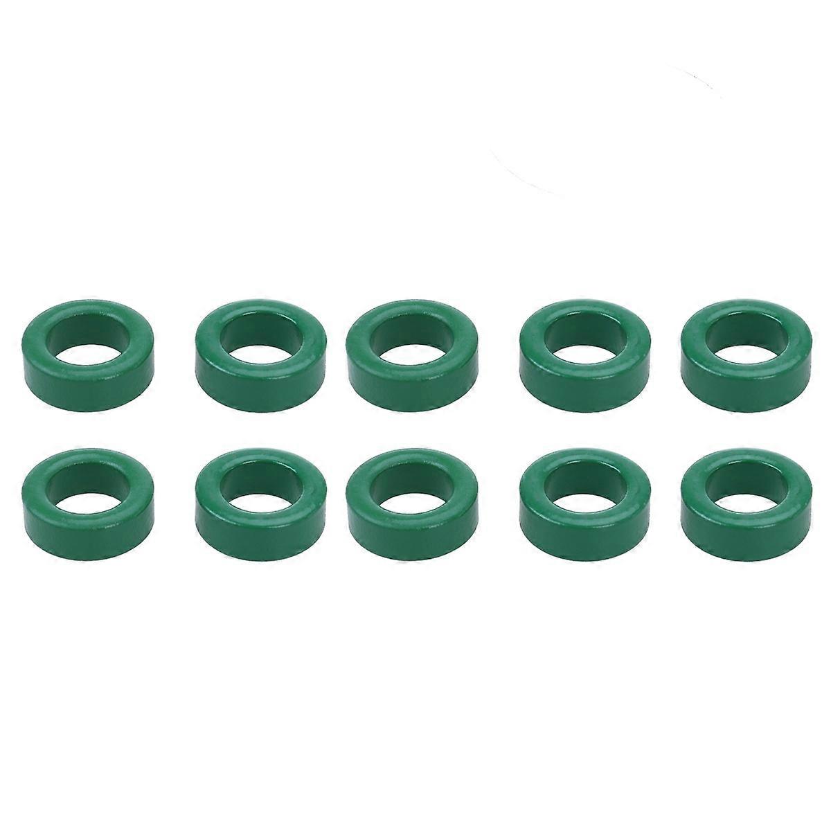 Power Ferrite Cores Voltage Stabilizer Component Choke Component 22mm x 14mm x 8mm Green 10Pcs