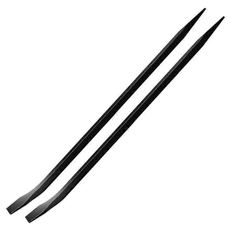 Crowbar 900mm Long Heavy-Duty Black Steel with 20mm Hex Profile for Construction and Demolition Tasks