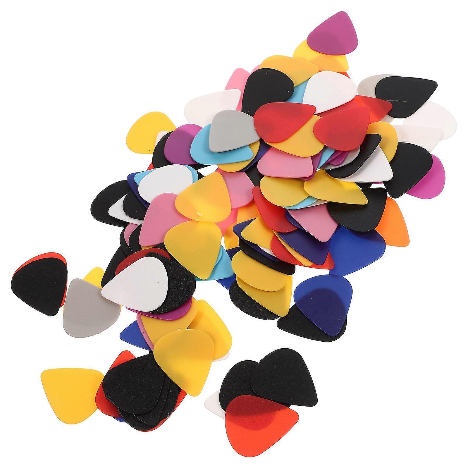 Here's a refined and professional product description based on your input:
**150pcs Durable ABS Guitar Picks – Perfect for Acoustic, Electric &