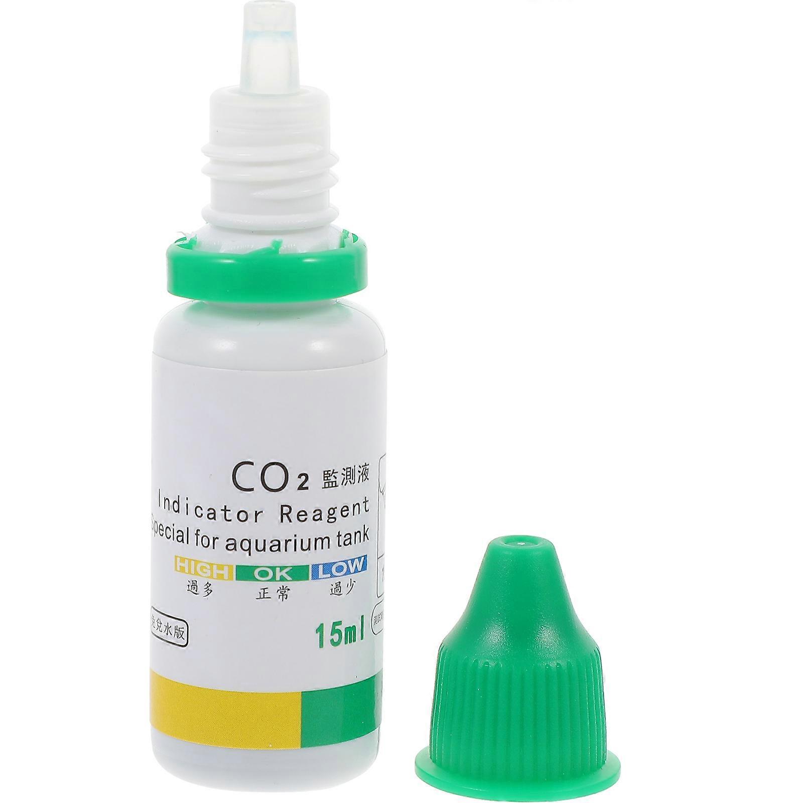 Aquarium Water Test Kit CO2 Indicator Solution For Water Quality Control Methyl .70X2.10X2.10CM 1Set