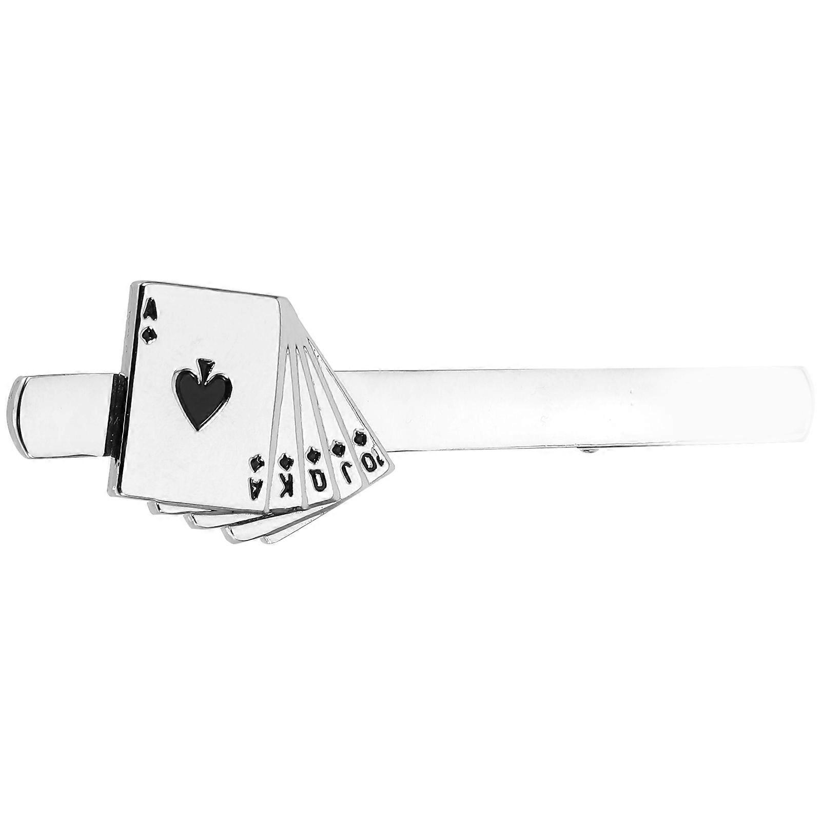 Silver Copper Tie Clip for Men Elegant Design Durable for Decoration Suitable for All Ties