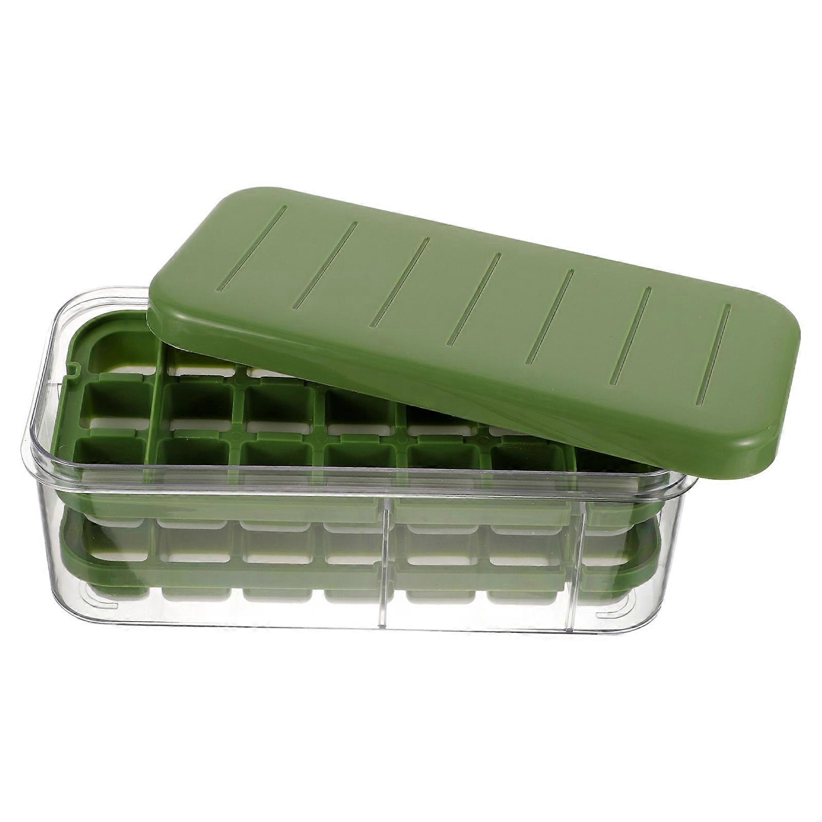 Ice Cube Molds Non-Stick Surface Freezing Liquids Square Shape For Parties 23.00X11.00X9.00cm 1Set