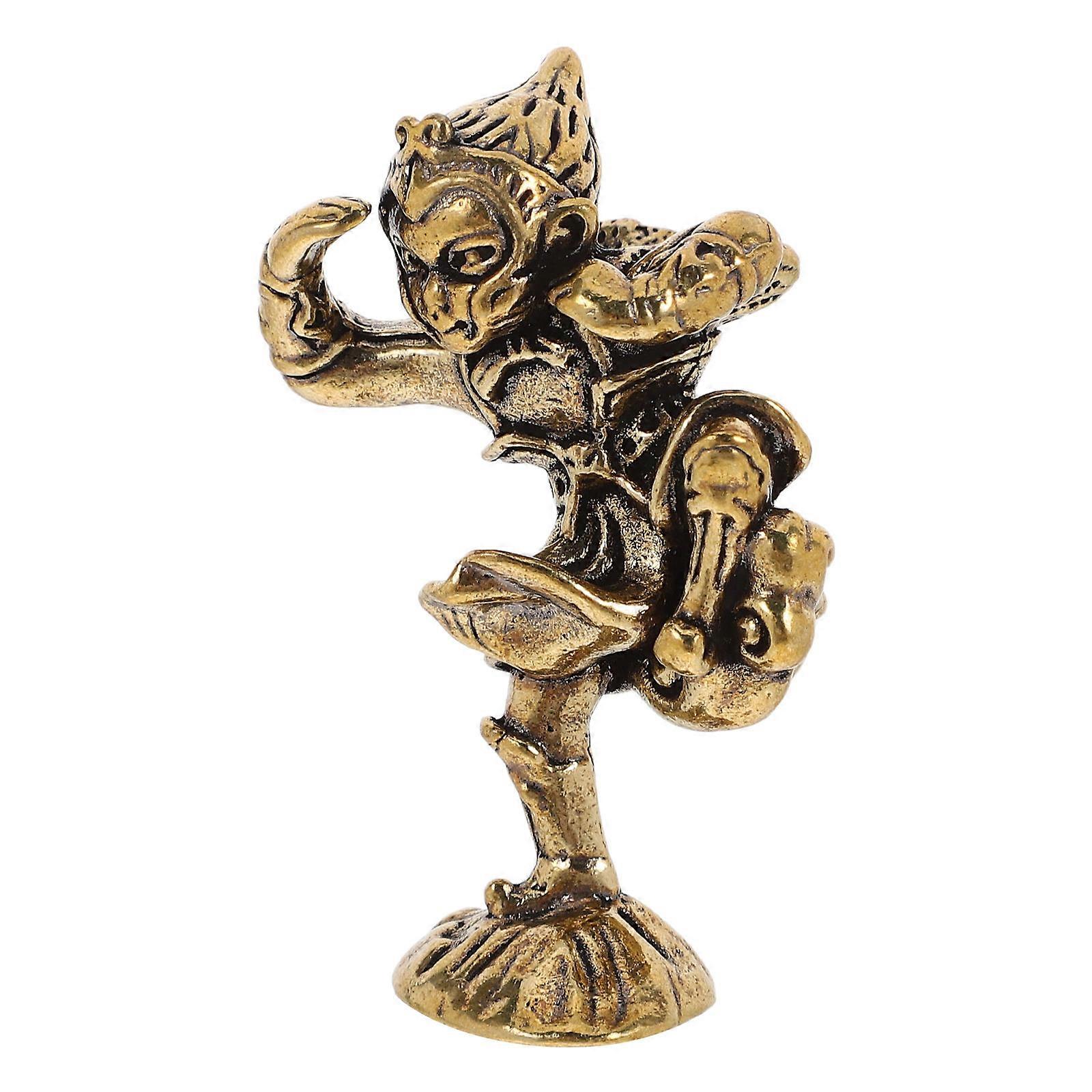 Artistic Craftsmanship Monkey Statue Ideal For Collectors Decor In Home And Office Environments 1Set