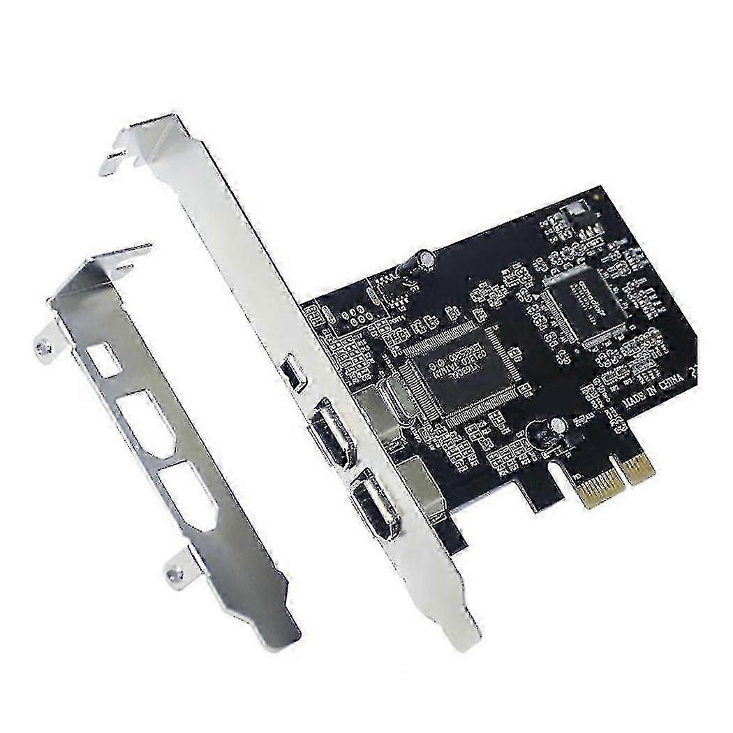 2025 PCI-E FireWire Card IEEE 1394 Controller with FireWire Cable for Video and Audio