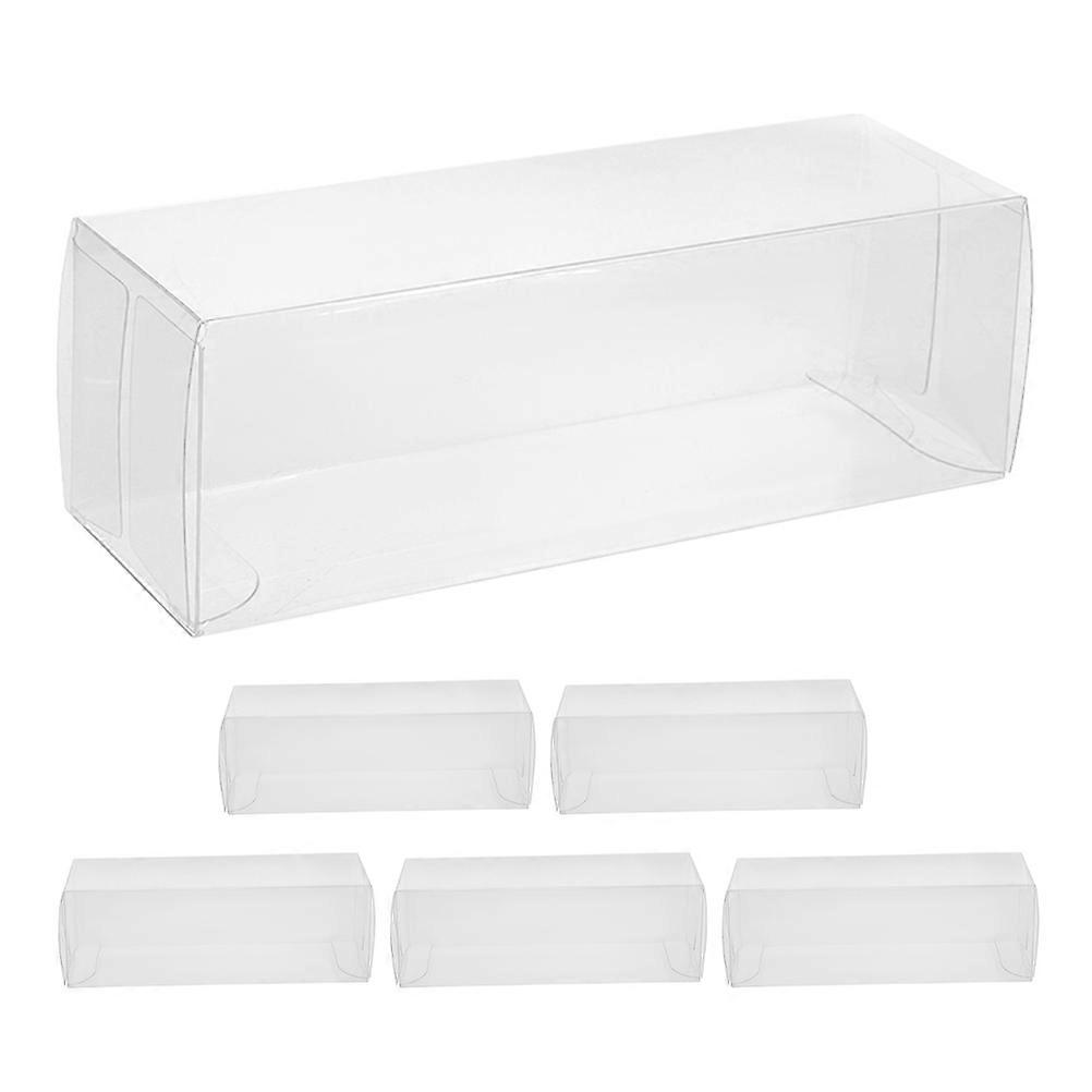 Transparent Golf Ball Storage Container with Clear Visibility Ideal for Outdoor Use, PE Material, Holds 6 Balls