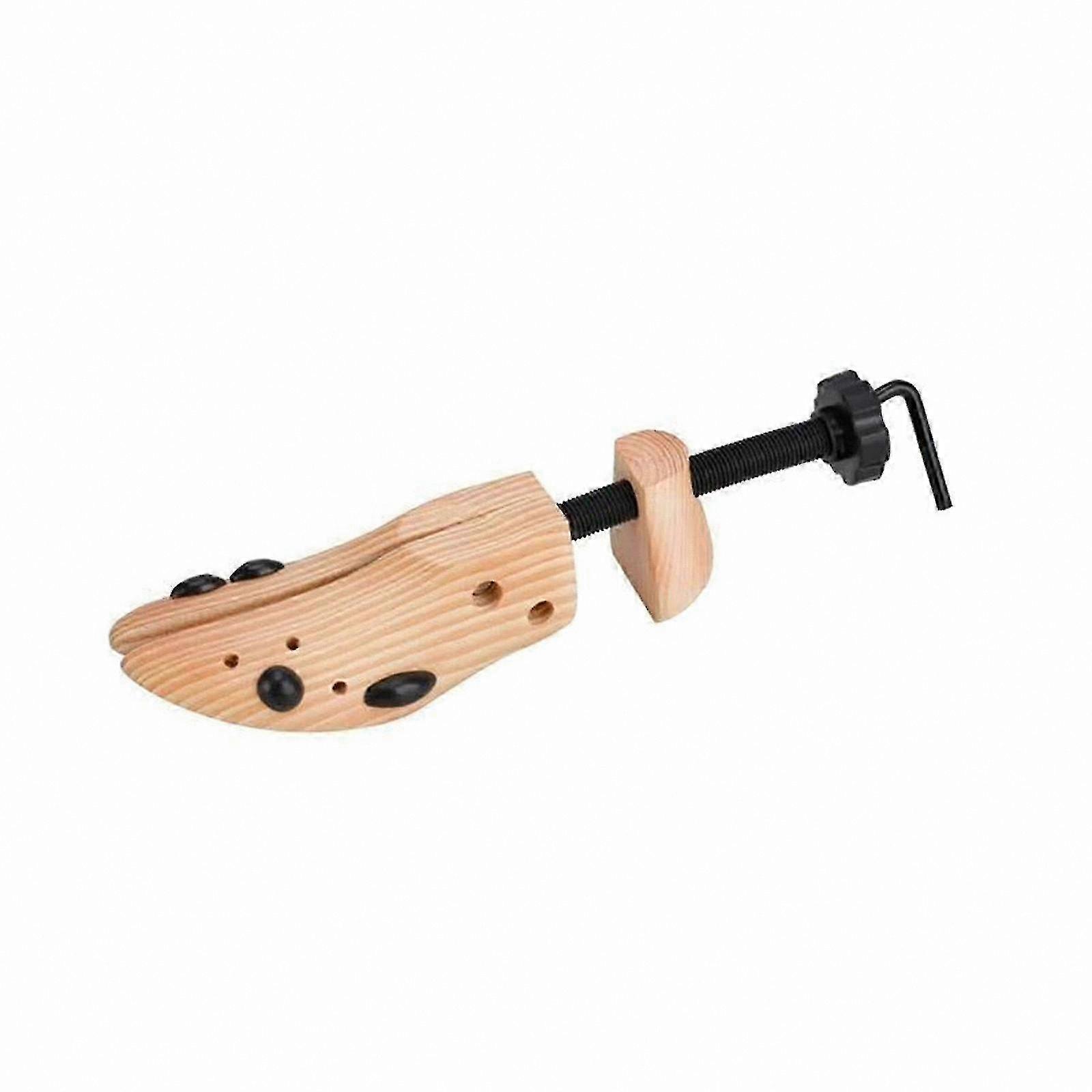 Adjustable Wooden Shoe Stretcher for Men and Women, Durable Rust-Resistant Design for Home Use
