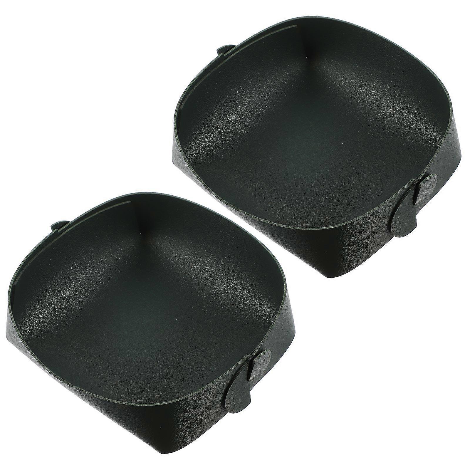 2Pcs Storage Trays for Tabletop Coin Key Desktop Organization Home Office Decoration