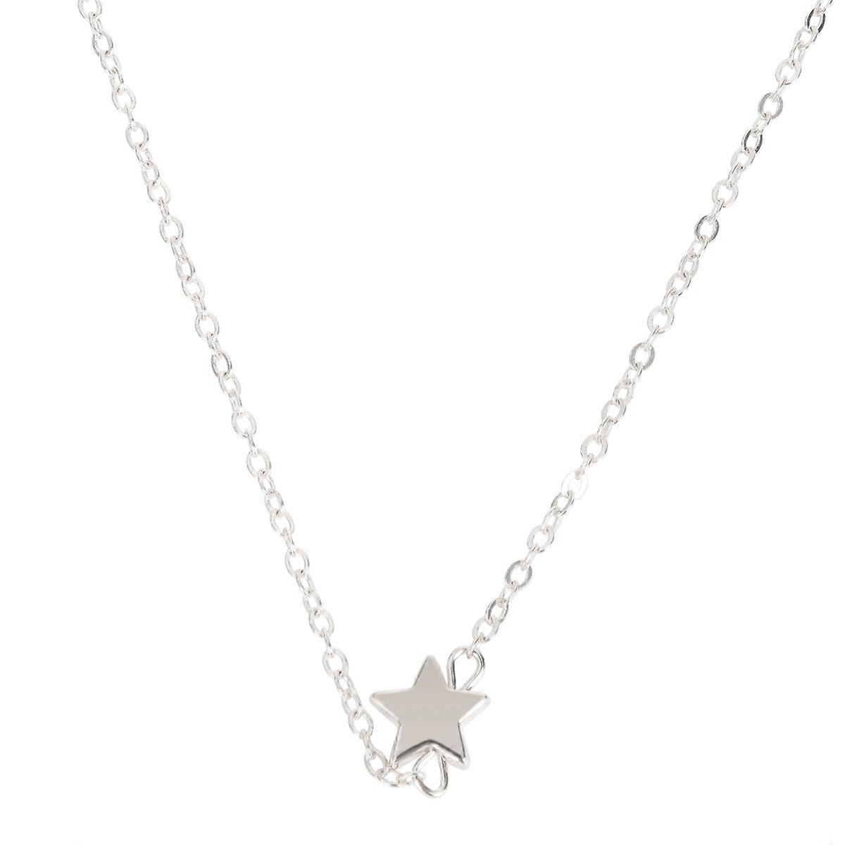 Simple Durable Metal Star Waist Chain for Woman 1 Set Beautiful Jewelry Gift Silver