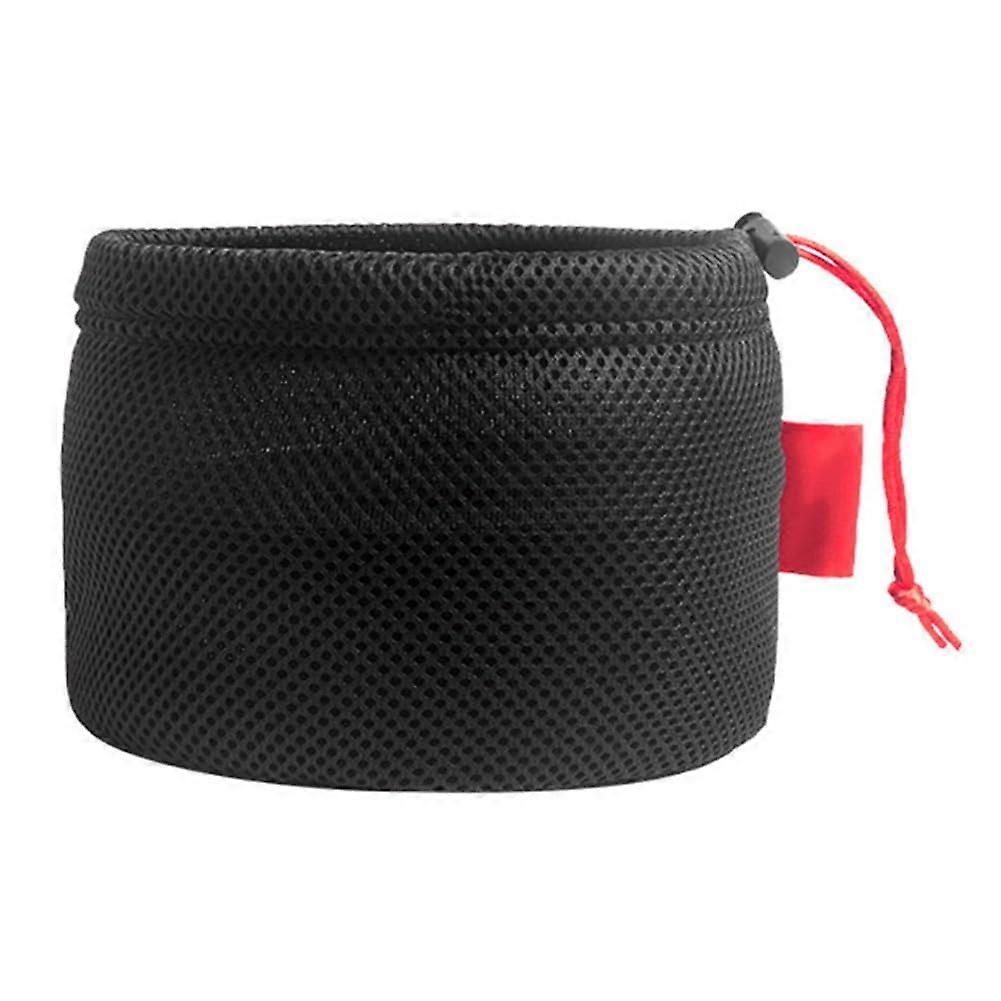 Camping storage bag, anticollision mesh bag for dishes and pots (26 x 18 cm)