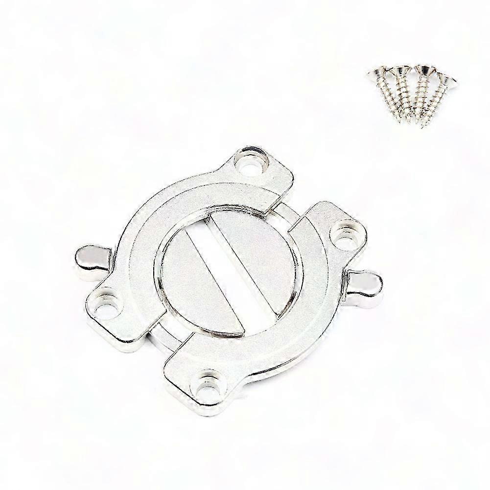 Zinc Alloy Desktop Assemble Connector Fasten Extrusion Hinges Invisible Concealed Barrel