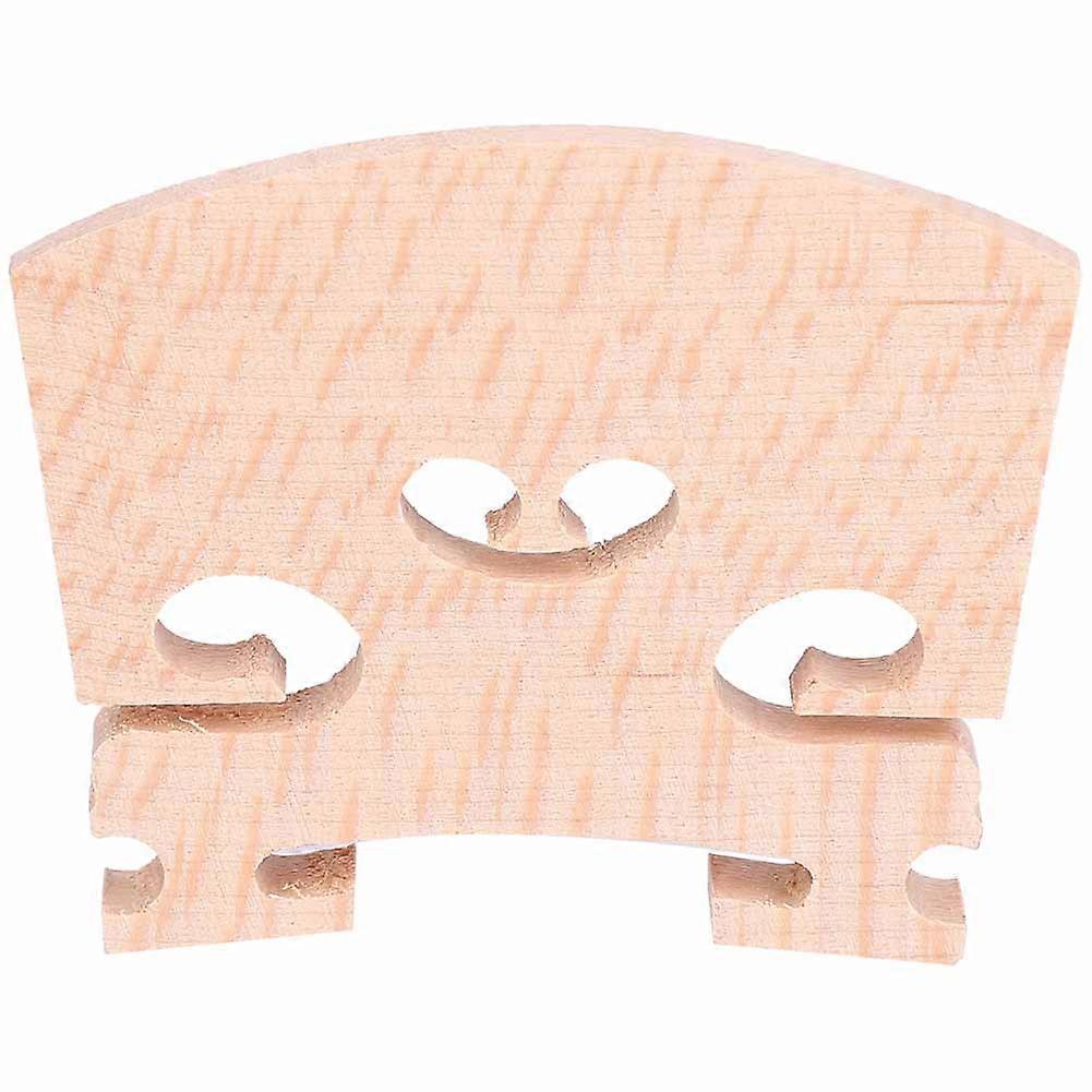 5 Pcs Premium Maple Wooden Violin Bridge Violin Accessory Part for Instrument Learner(1/8)