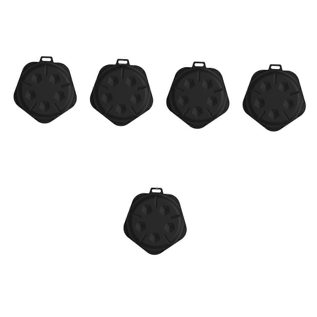 5piece coin storage box with compartments for Euro and US coins