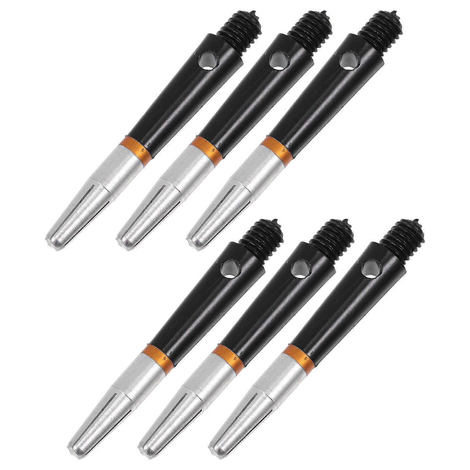 6Pcs Shafts Rotating Stems Accessories for Plaything Black