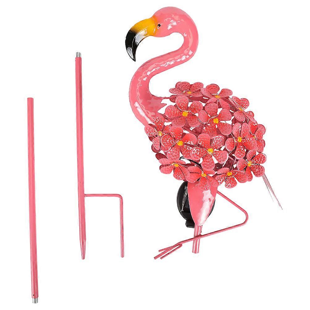 Garden Decoration Landscape Lamp Flamingo Solar Powered Outdoor Lighting 99x20cm Energy-Saving 1Pc