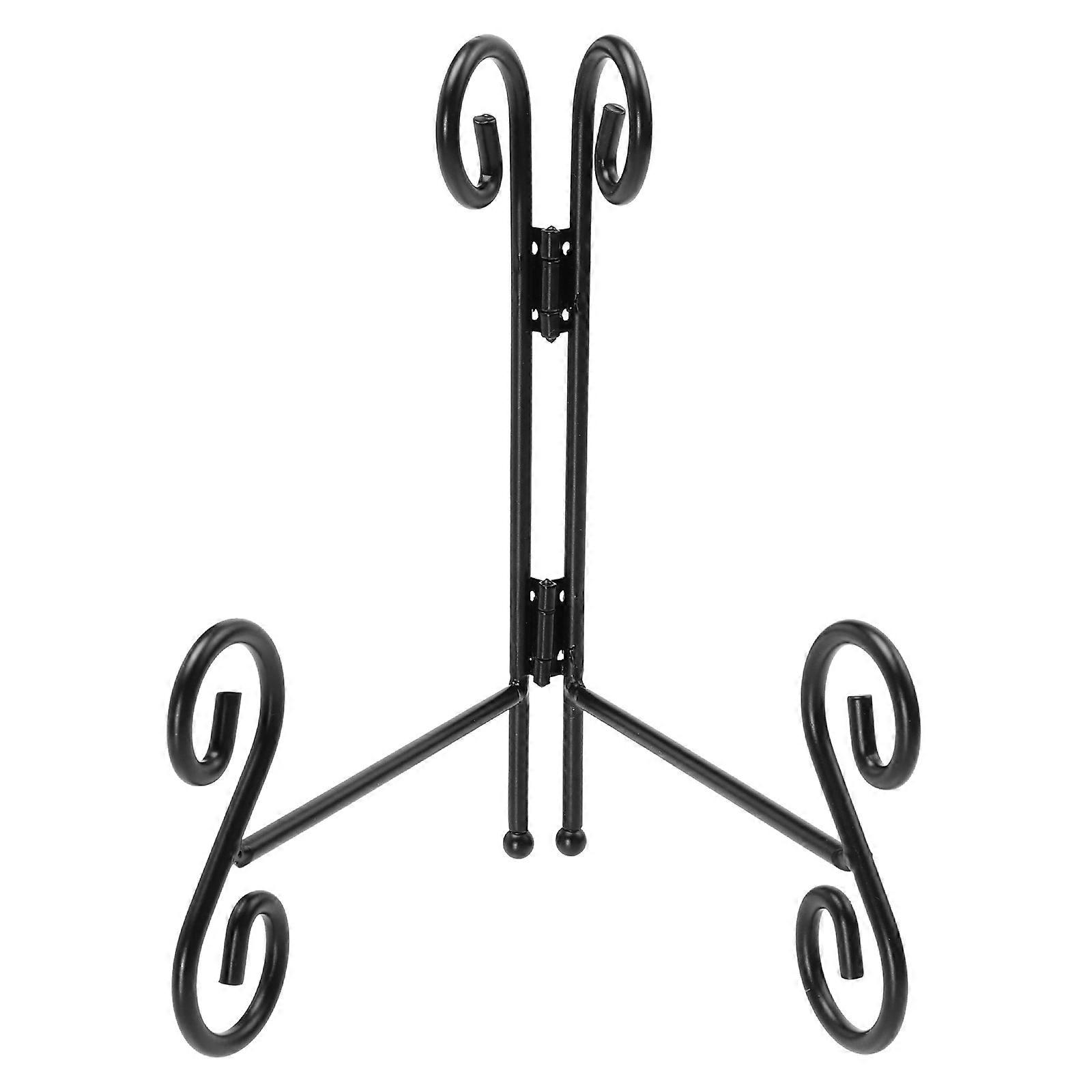 Iron Triangle Home Plate Organizer Stand for Display 1Pcs Storage Rack