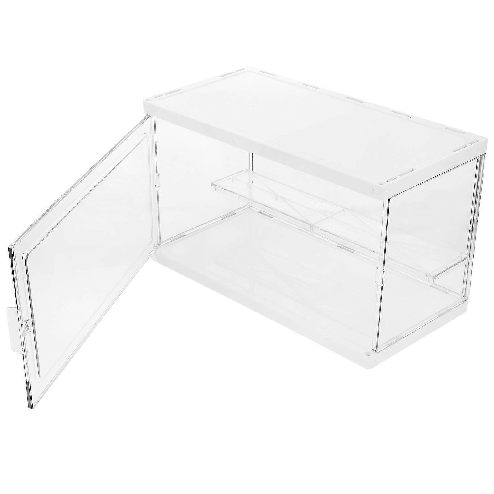 Clear Stackable Display Box for Collectibles   High Transparency Protective Case for Action Figures, Models & Figurines   Dustproof Storage Organizer
