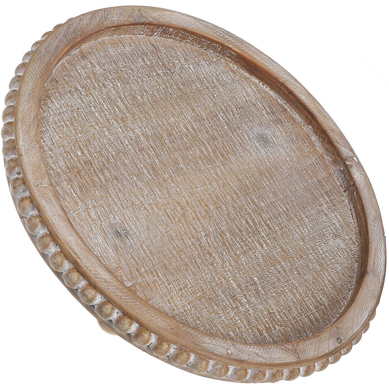 Rustic Wood Tray for Storage Multi Color Versatile Home Decor 19225892