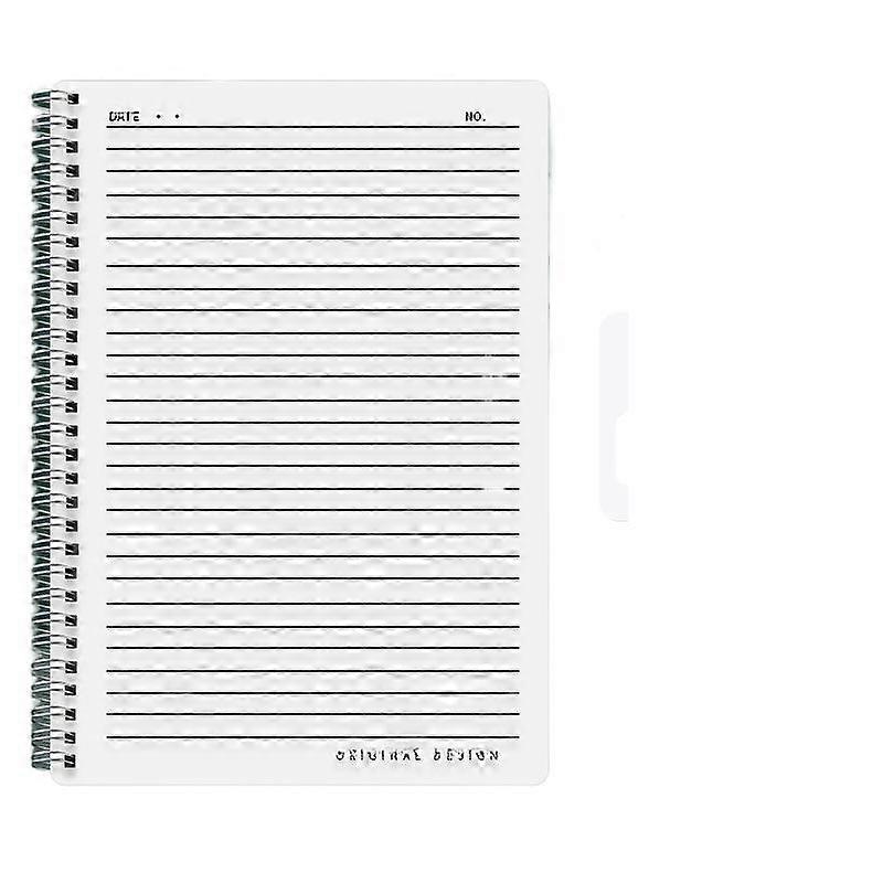 Thick Cornell notebook a5 coil bound portable student lined English grid blank