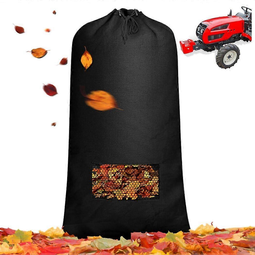 Lawn Tractor Leaf Bag, Large Capacity Oxford Cloth Grass Catcher for Lawn Mowers, Garden Leaf Collection Tool