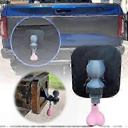 Truck SUV Car Hitch Cover with 3D Design and Tiny Nuts for 2" Trailer Hook