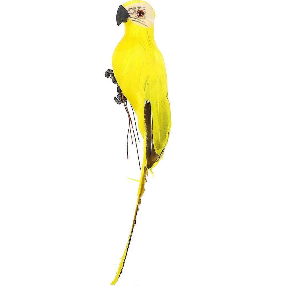Simulation Parrot Ornaments Artificial Parrot Models for Decoration 5Pcs