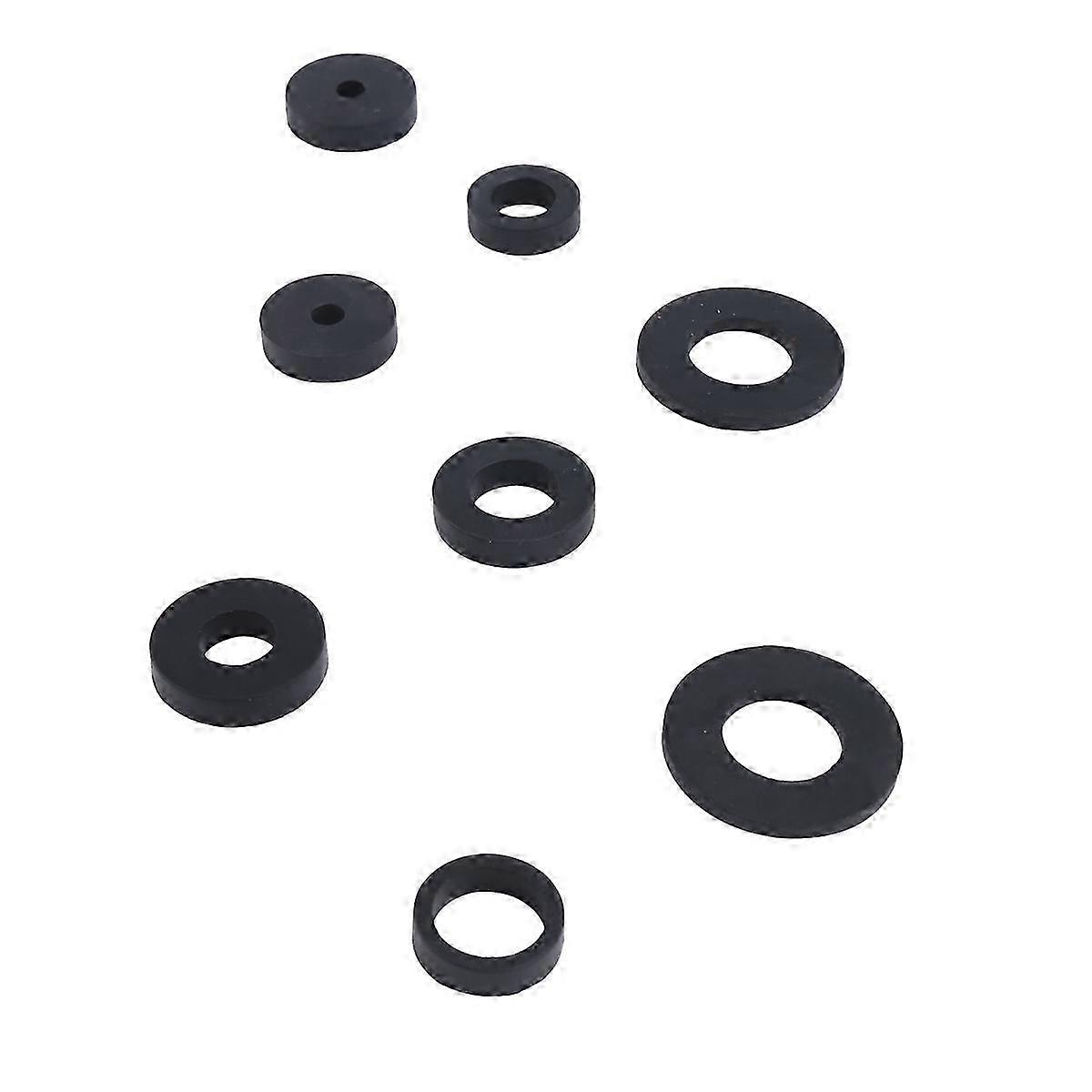 Improved Title: 141Pcs Flat Rubber O-Ring, Seal Hose, Gasket & Washer Kit for Faucet Grommets - Various Sizes
