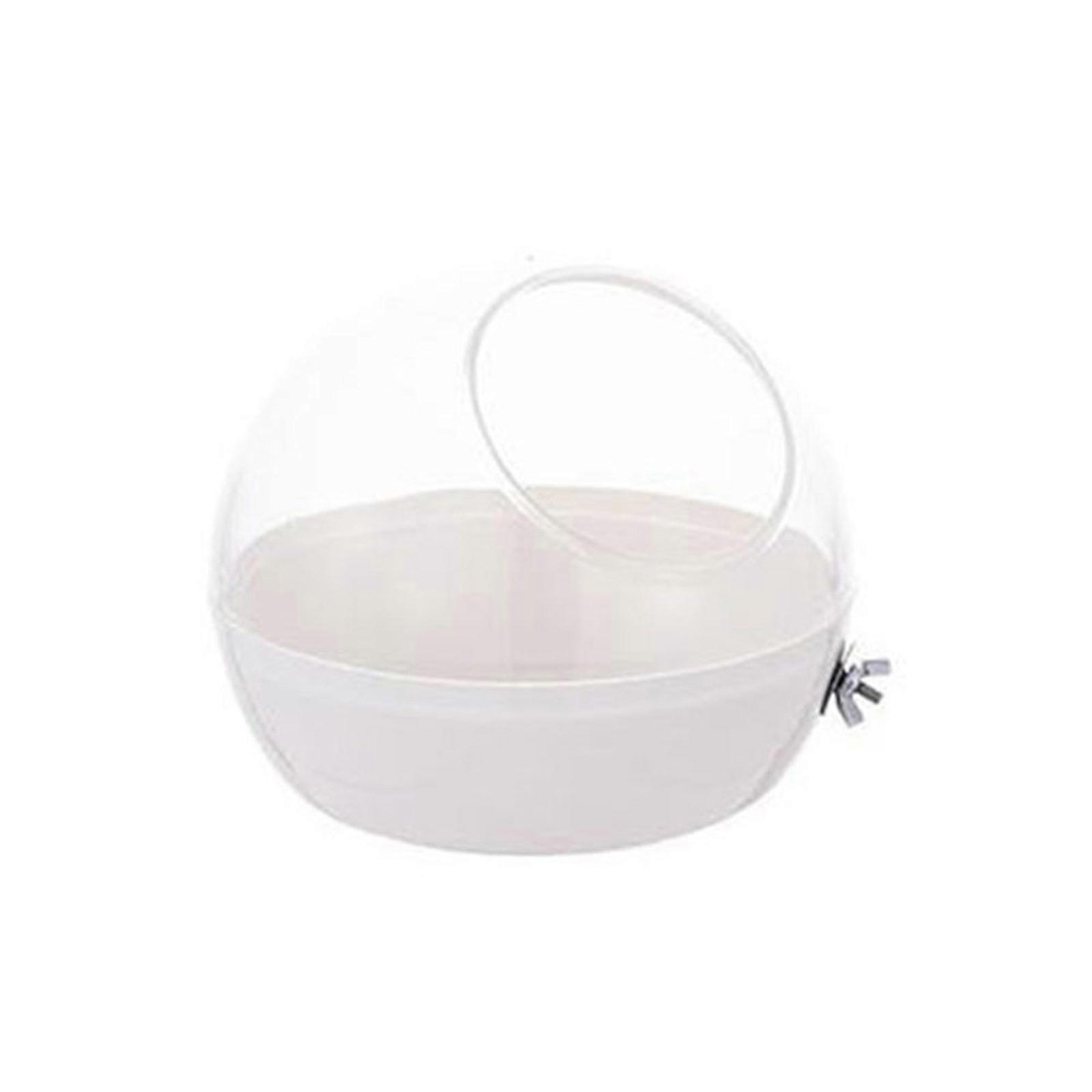 Plastic Bird Nest For Parakeets Hamsters Parrots Quails Safe Chewable Breathable Breeding Hatching Hanging House  White