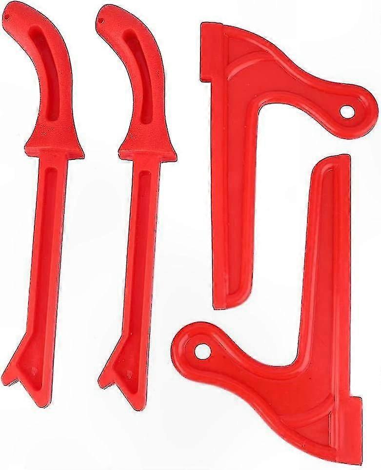 4-Pack Plastic Safety Push Sticks for Handsaw Protection