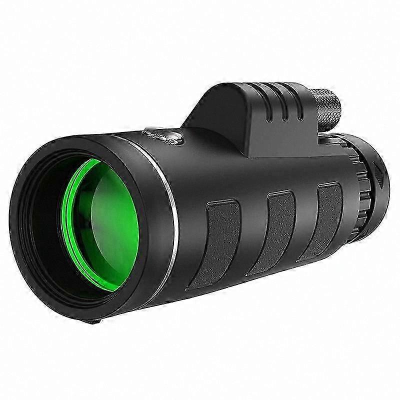 High-Definition 40X60 Monocular Telescope with BAK4 Prism and Smartphone Adapter for Outdoor Use