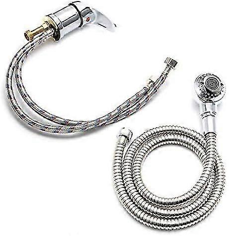 Rubinetti miscelatori Spruzzatore Set Parrucchiere Salone Lavabo Soffione Doccia Portatile Lavandino Rubinetto Set, hw