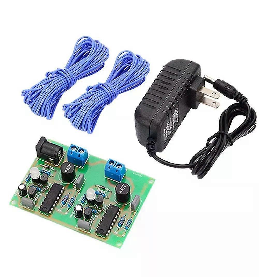 DIY Electronic Water Descaler Decalcifier Conditioner Assembled Kit for Copper PVC Pipe Two In Parallel