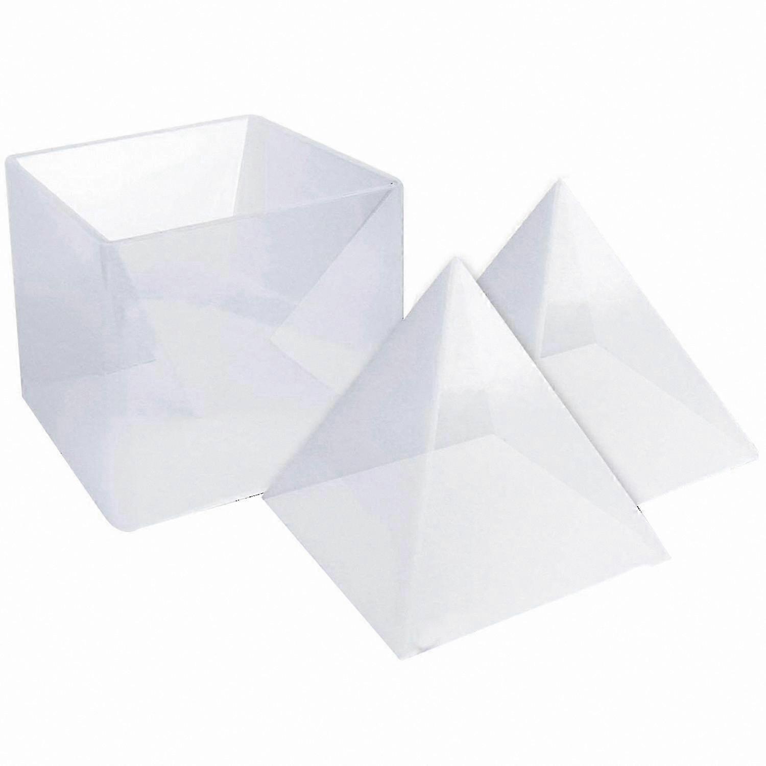 Pyramid resin molds for DIY crafting, silicone casting molds for paper and orgone creations