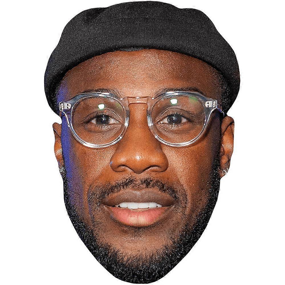 Michail Antonio (Glasses) Celebrity Mask, Flat Card Face