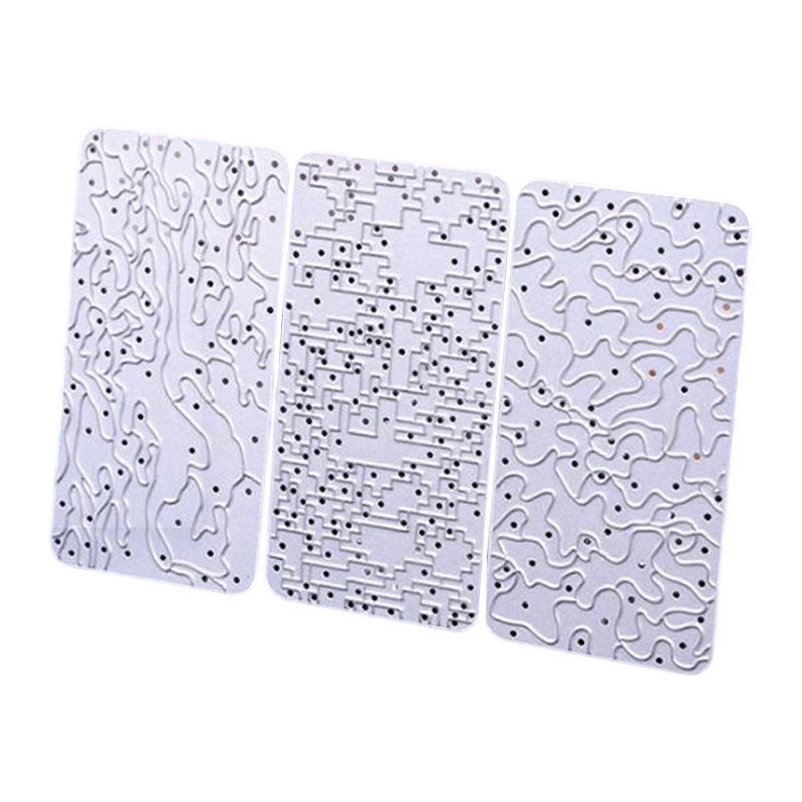 3 Pieces Paint Stencils Masking Tape Templates for Model Vehicle Model Tanks